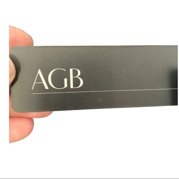 AGB WOMENS stretchy black maxi skirt size medium - Picture 3 of 4